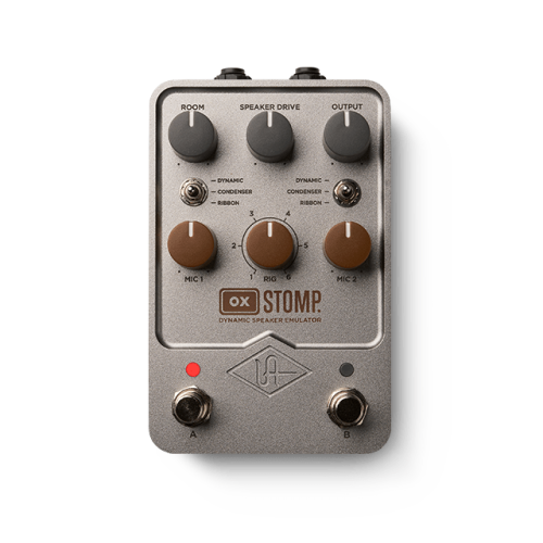 Universal Audio OX Stomp Dynamic Speaker Emulator Stereo Pedal
