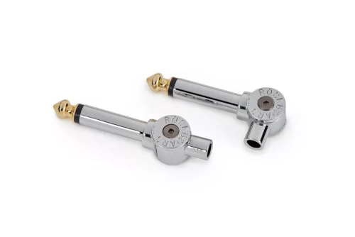 Warwick RockBoard PatchWorks Solderless Patch Cable Set - 300 cm Cable Plus 10 Plugs - Chrome - Image 2