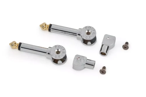 Warwick RockBoard PatchWorks Solderless Patch Cable Set - 300 cm Cable Plus 10 Plugs - Chrome - Image 3