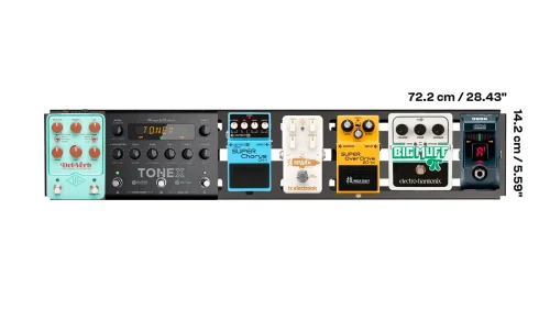Warwick RockBoard DUO 2.3 Pedalboard with Gig Bag - Image 5