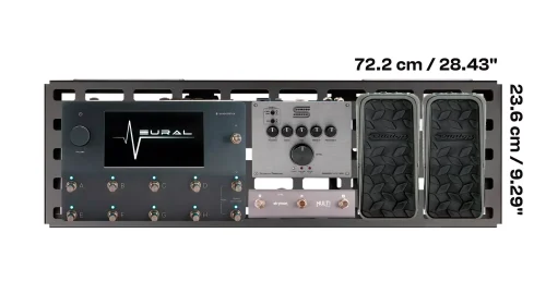 Warwick RockBoard TRES 3.3 Pedalboard with Gig Bag - Image 6