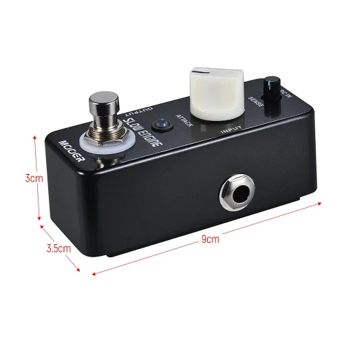 Mooer Slow Engine Volume Swell Micro Guitar Effects Pedal - Image 3