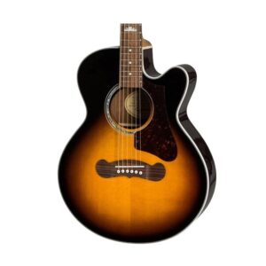 Epiphone J-200 EC Studio Parlor Acoustic-Electric Guitar - VS