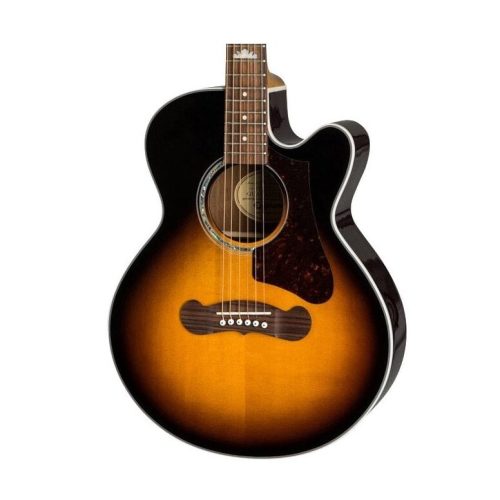 Epiphone J-200 EC Studio Parlor Acoustic-Electric Guitar - VS