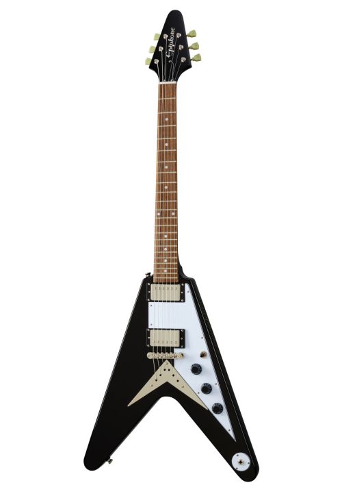 Epiphone Flying V Electric Guitar - Ebony - Image 2