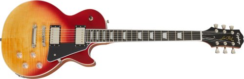 Epiphone Les Paul Modern Figured Guitar - Magma Orange Fade - Image 2