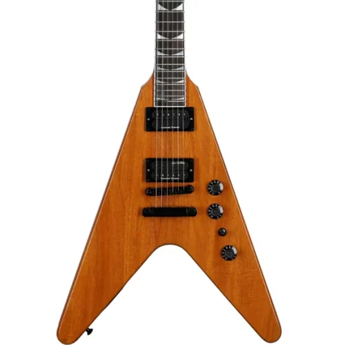 Gibson Dave Mustaine Flying V EXP Electric Guitar - Antique Natural