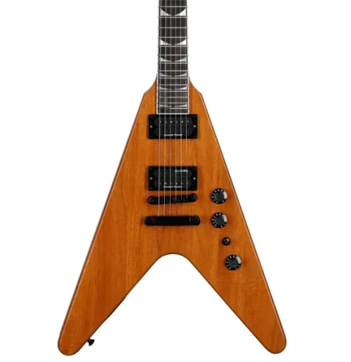 Gibson Dave Mustaine Flying V EXP Electric Guitar - Antique Natural