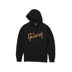 Gibson Men’s Hoodie Logo Black - 2XL