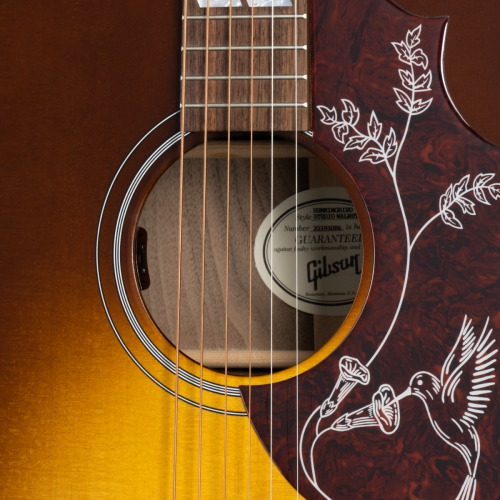 Gibson Acoustic Hummingbird Studio Walnut Acoustic-electric Guitar - Walnut Burst - Image 3