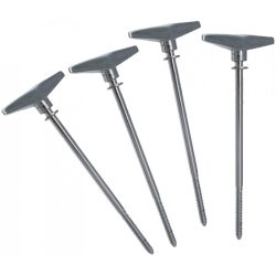 Gibraltar SC-BDTR/L 4-3/8 inch (112mm) Bass Drum T Tension Rod 4 Pack
