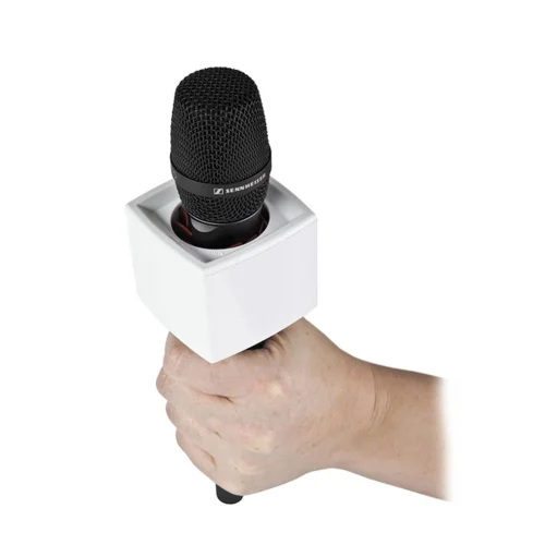 Rycote Square White Mic Flag - For 19-38mm Diameter Mics - Image 2