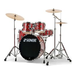 Sonor AQX Stage Drum Set - Red Moon Sparkle