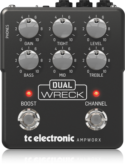 TC Electronic Ampworx Dual Wreck Preamp Pedal - Image 2