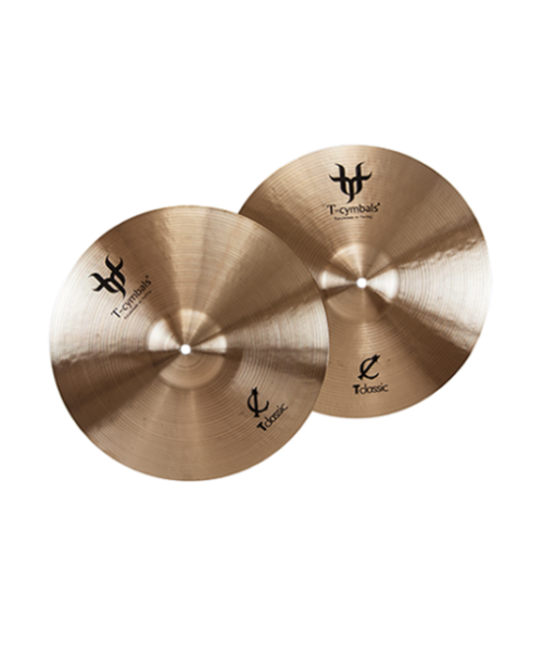 T-Cymbals 13 inch T-Classic Light Hi-Hat Cymbals