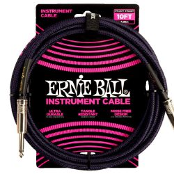 Ernie Ball Guitar Cable Straight Jacks - 3m