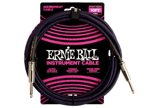 Ernie Ball Guitar Cable Straight Jacks - 3m