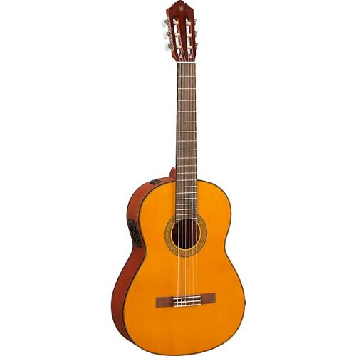 Yamaha CGX122MS Classical Acoustic-electric Guitar - Natural - Image 3