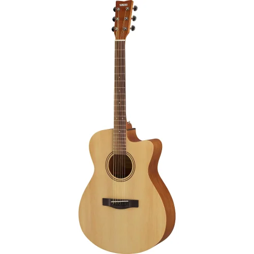 Yamaha FS400C Acoustic Guitar (Natural Satin) - Image 2