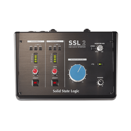 Solid State Logic SSL 2 Recording Pack USB-C Audio Interface with Microphone and Headphones - Image 5