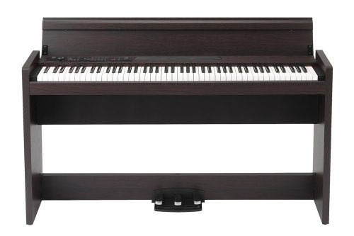 Korg LP380 Upright Piano incl Stand and Pedal - Rosewood - Image 2