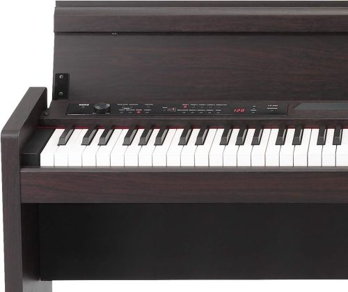 Korg LP380 Upright Piano incl Stand and Pedal - Rosewood - Image 3