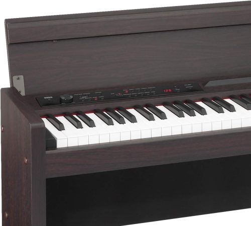 Korg LP380 Upright Piano incl Stand and Pedal - Rosewood - Image 4