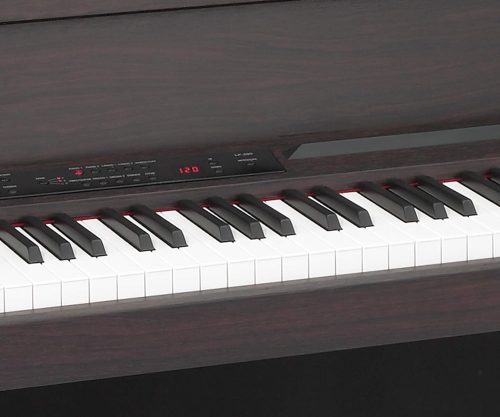 Korg LP380 Upright Piano incl Stand and Pedal - Rosewood - Image 5