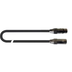 Quik Lok Italian Standard, XLR Male / XLR Female Microphone cable - 10m