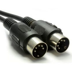 Quik Lok SX164-5BK Midi cable - Black - 5m