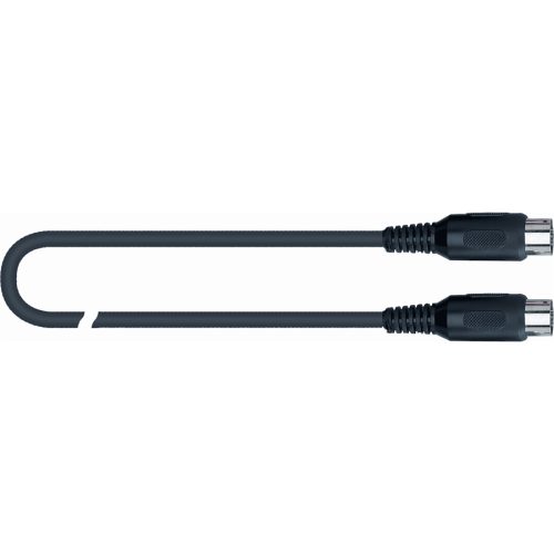 Quik Lok SX164-5BK Midi cable - Black - 1.5m - Image 2