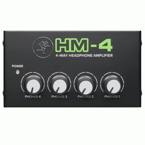 Mackie HM-4 4-channel Headphone Amplifier - Image 2