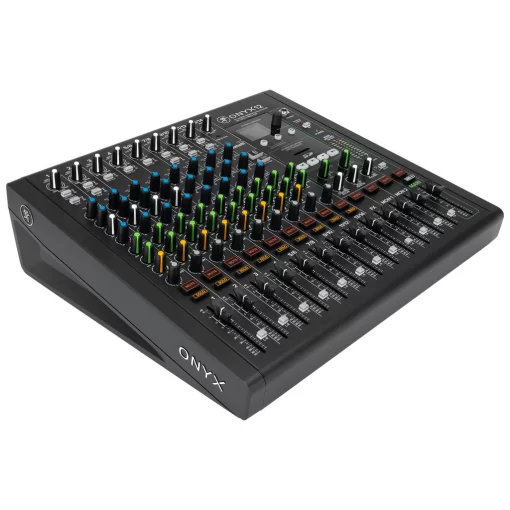 Mackie Onyx12 12-channel Analog Mixer with Multi-Track USB
