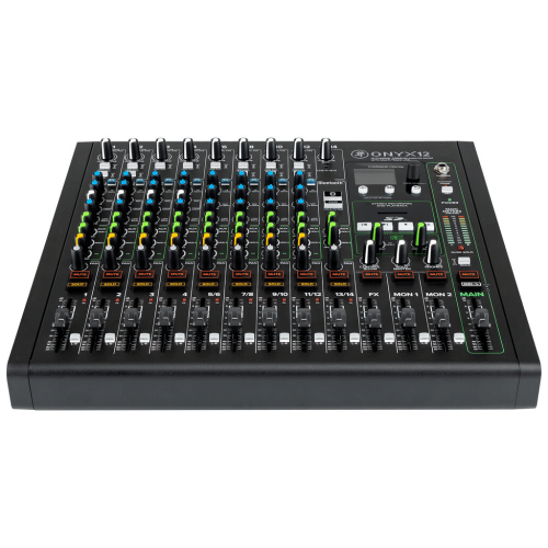 Mackie Onyx12 12-channel Analog Mixer with Multi-Track USB - Image 3