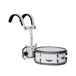 Premier Olympic White Snare Drum 14' x 5.5 inch with Carrier and Sticks