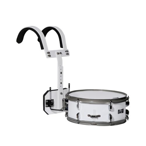 Premier Olympic White Snare Drum 14' x 5.5 inch with Carrier and Sticks