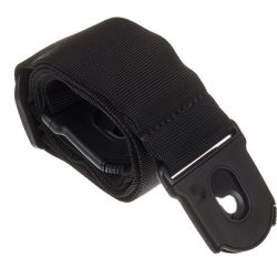 D'Addario 50mm Planetwaves Lock Guitar Strap - Black