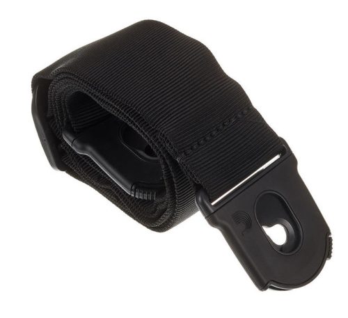 D'Addario 50mm Planetwaves Lock Guitar Strap - Black