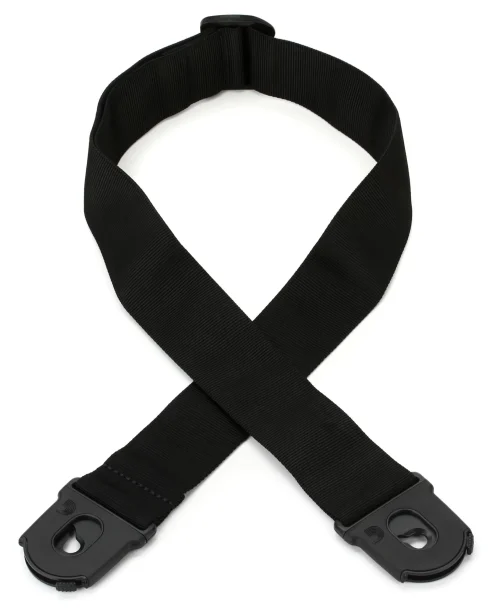 D'Addario 50mm Planetwaves Lock Guitar Strap - Black - Image 2