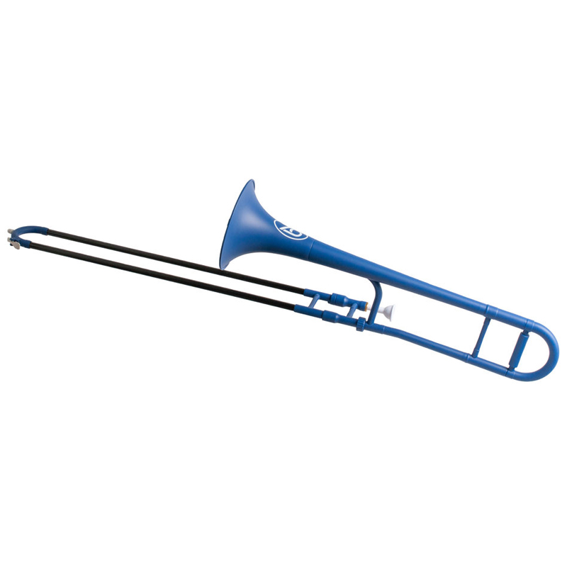 ZO Plastic Bb Trombone Blue Marshall Music
