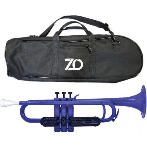 ZO Plastic Trumpet – Blue - Image 2