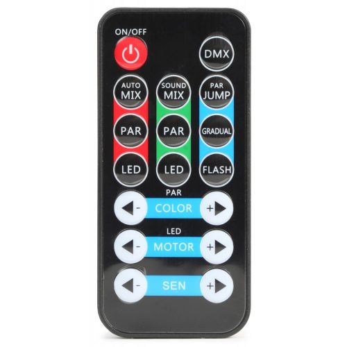 Beamz Partybar 1 - 2x Par - 3x 3w RGBW and 2x Jellymoon - Image 5