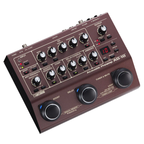 Boss AD-10 Acoustic Guitar Processor Pedal - Image 2