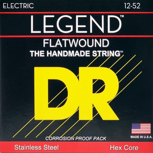 DR Strings Legend Flatwound Electric Guitar Strings - 12-52 - Image 2