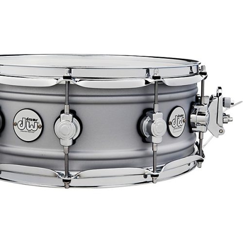 DW Design Series Aluminum Snare Drum - 5.5 x 14-inch - Matte - Image 2