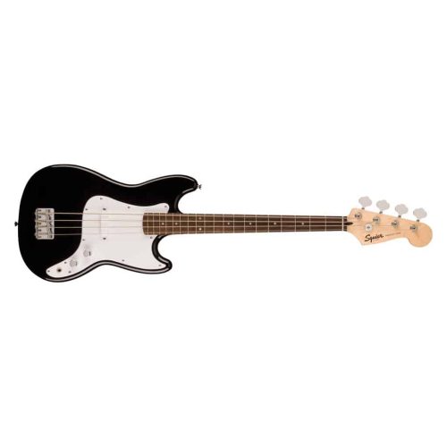Fender Squier Sonic Bronco Bass Guitar - Black - Image 2