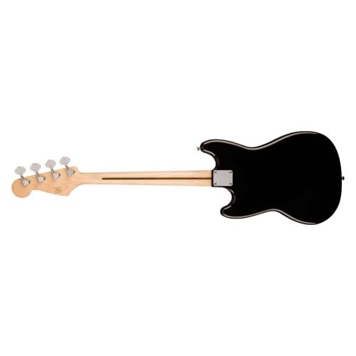 Fender Squier Sonic Bronco Bass Guitar - Black - Image 3