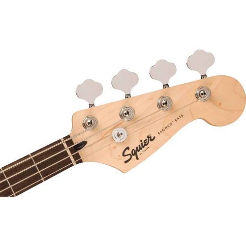 Fender Squier Sonic Bronco Bass Guitar - Black - Image 5