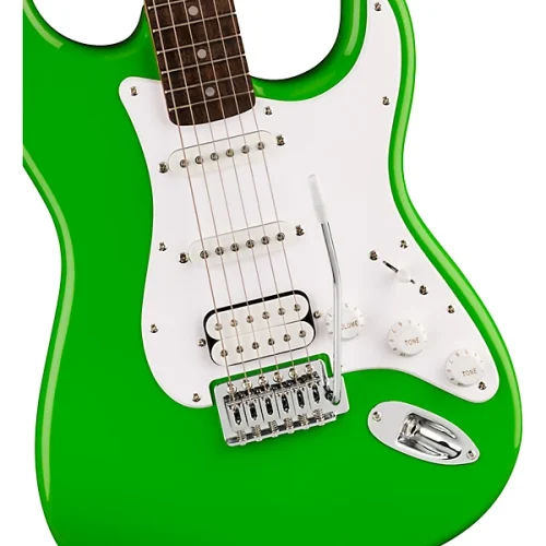 Fender Squier Sonic Stratocaster Electric Guitar - Lime Green - Image 4