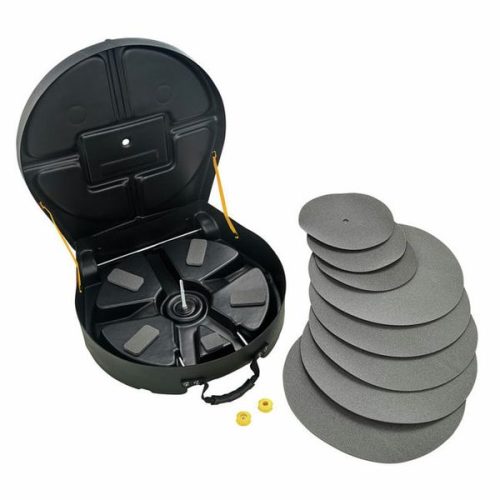 Hardcase 22 inch Kit - 9 Cymbal Case - Image 2